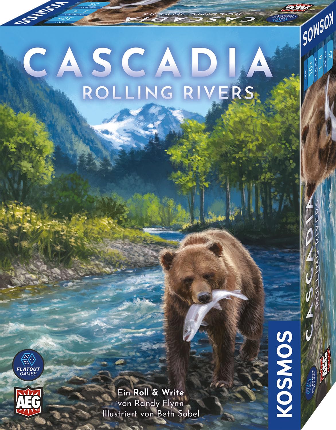 Kosmos 684747 Cascadia Rolling Rivers, gioco di dadi per 1-4 persone dai 10 anni in su 2022