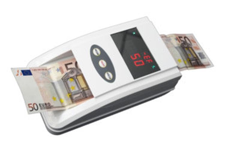 Rilevatore automatico banconote false.■+£.