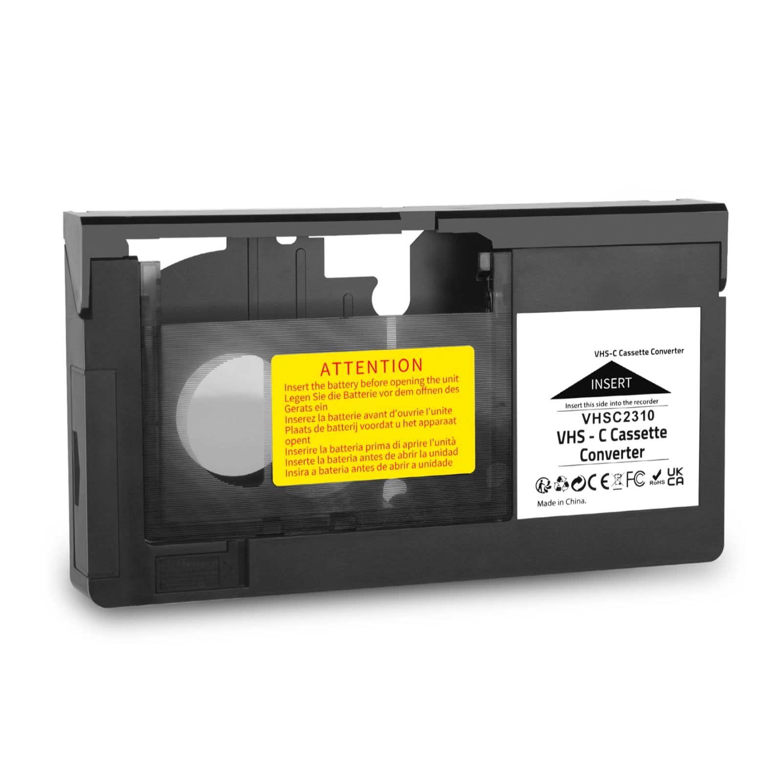 Adattatore da VHS-C a Cassetta VHS