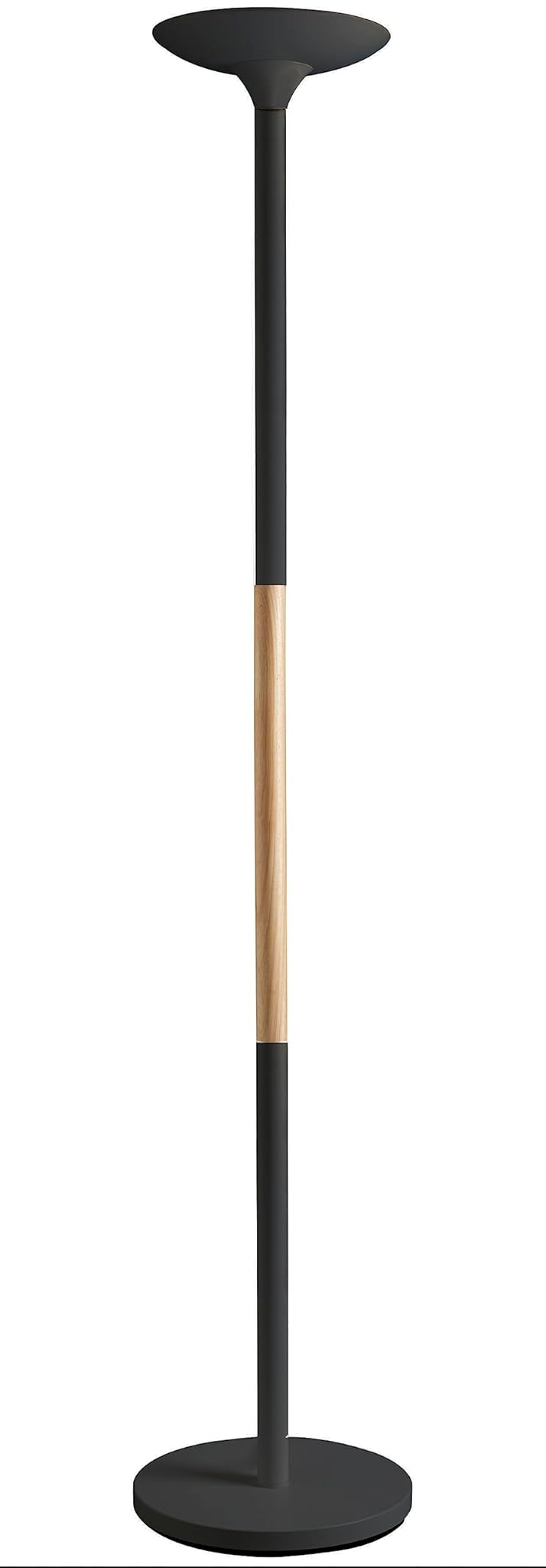 UNILUX Lampada da terra LED Pryska Nero