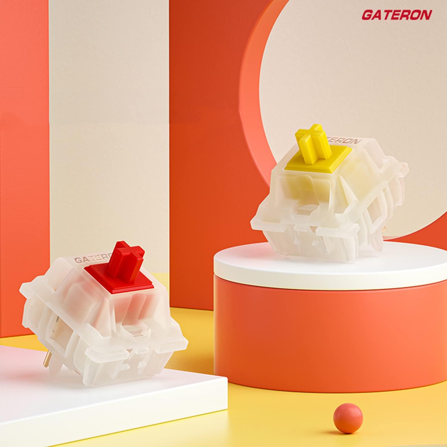 Kutethy Gateron Interruttori Pro V2 Prelubrificati Lineari - immagine 6