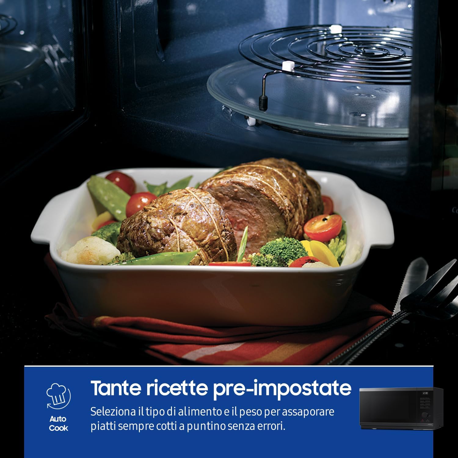 Samsung Forno a Microonde Cottura Essenziale 23 L - immagine 4