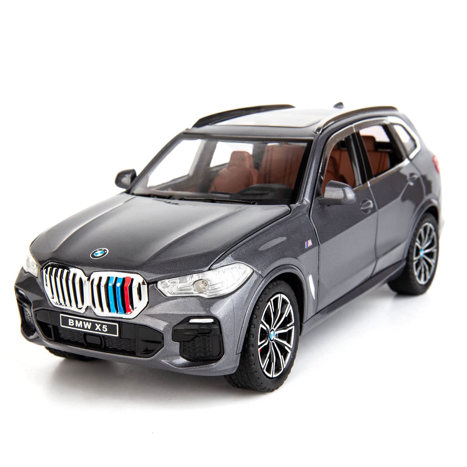 Modellino Auto BMW X5 SUV 1:24 Grigio