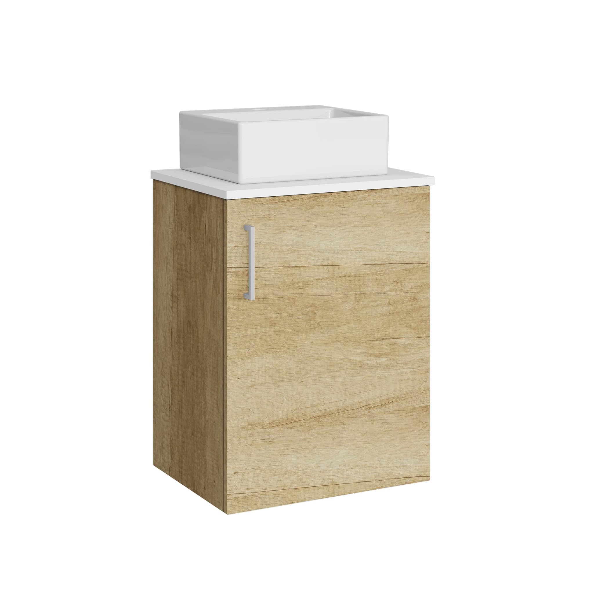 Baikal Mini, Legno Ceramica Melamina 16 Metallo, Natura, Una Puerta TG