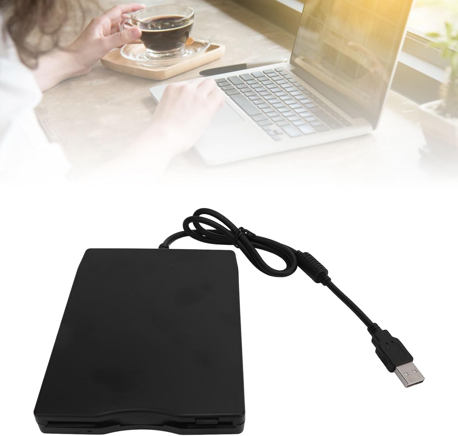 Lettore Floppy Disk USB Esterno Portatile 3.5" - immagine 2