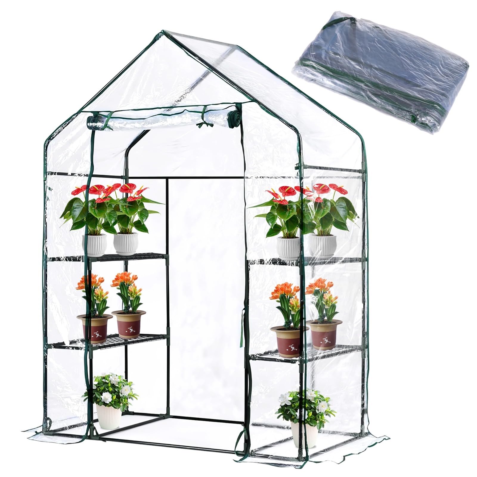 Greenhouse - Cover di ricambio con chiusura lampo roll-up