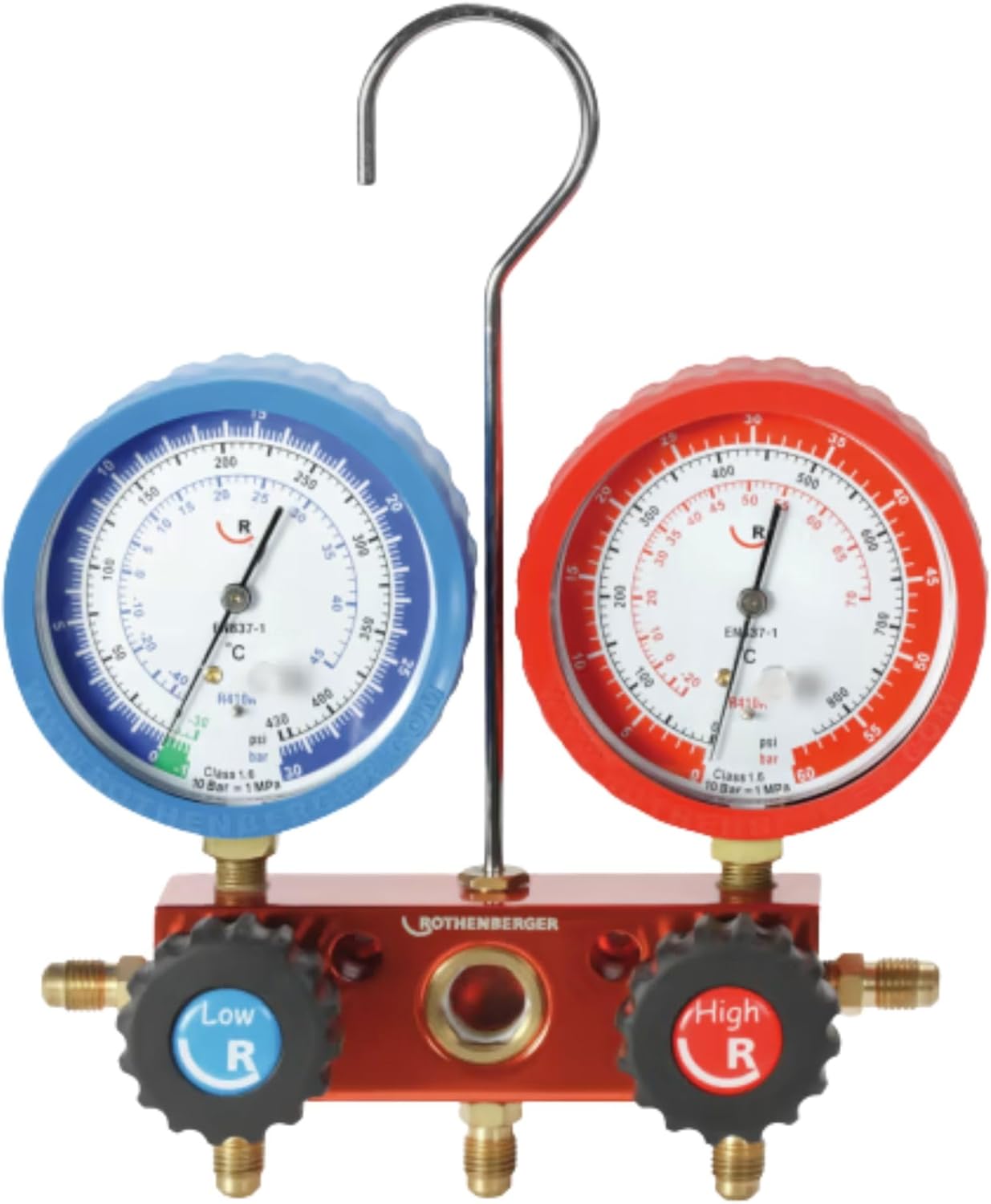 KIT MANOMETRICO 2 VIAS 3 MANGUERAS - immagine 1