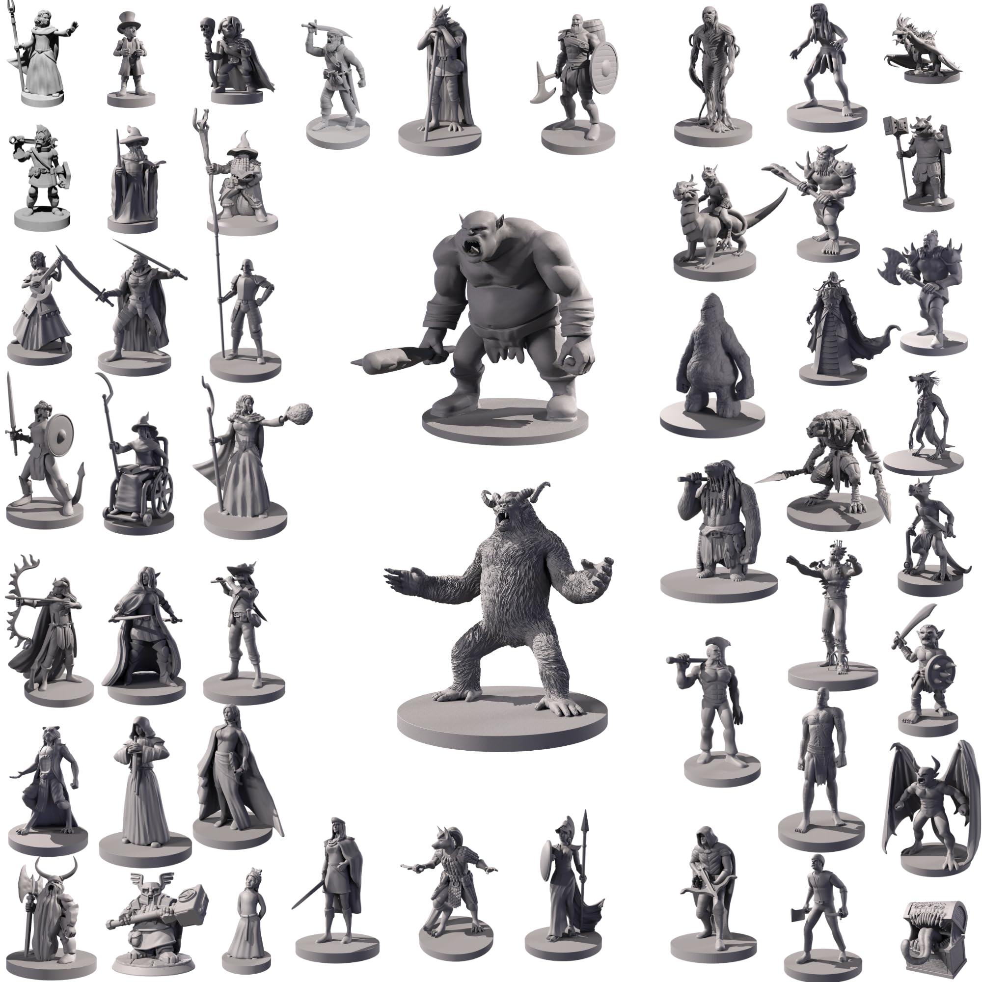 50 Miniature Fantasy Uniche per Dungeons and Dragons