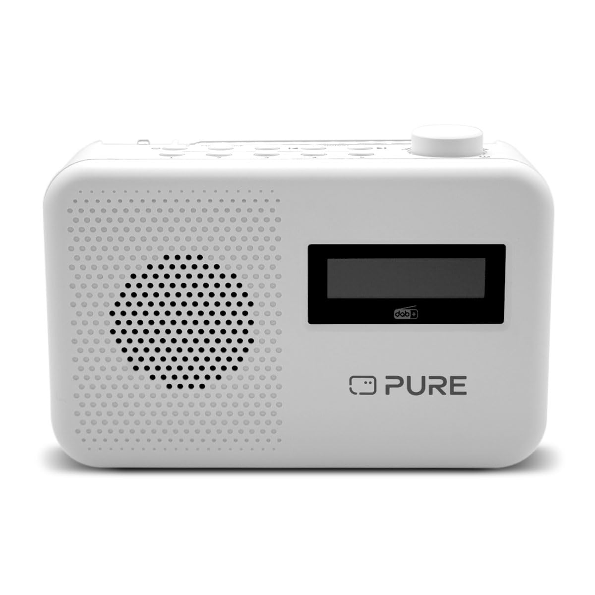 Pure Elan One2 - Radio Portatile DAB+/FM con Bluetooth 5.1, Bianco
