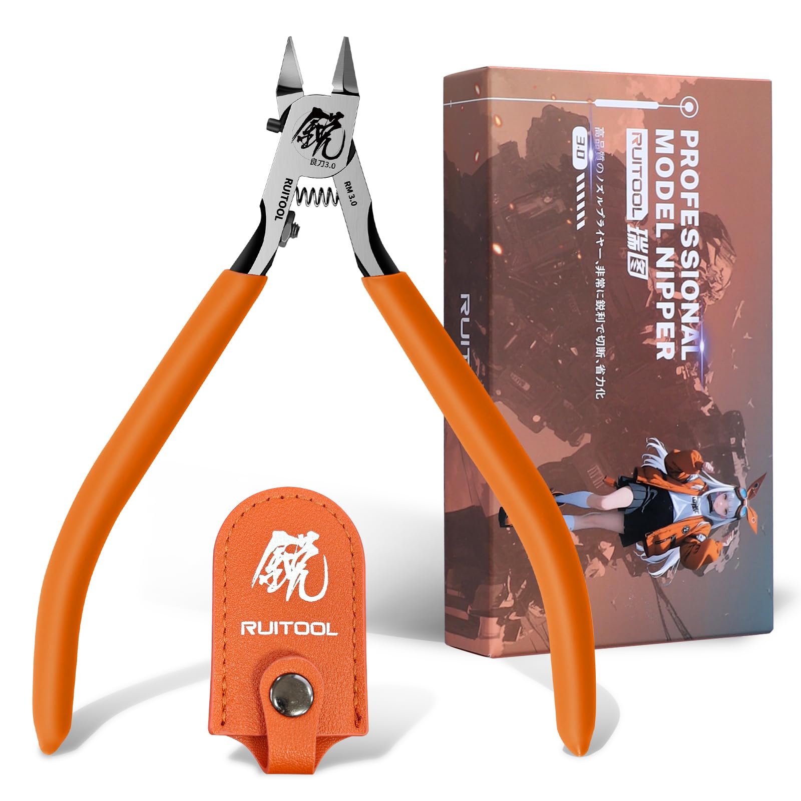 RUITOOL Tronchesine Modellismo Ultrasottili 11,9cm