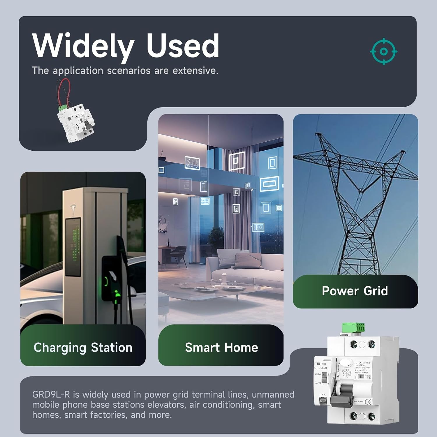 Interruttore di Protezione da Perdite 40A 300mA Tipo A - immagine 7