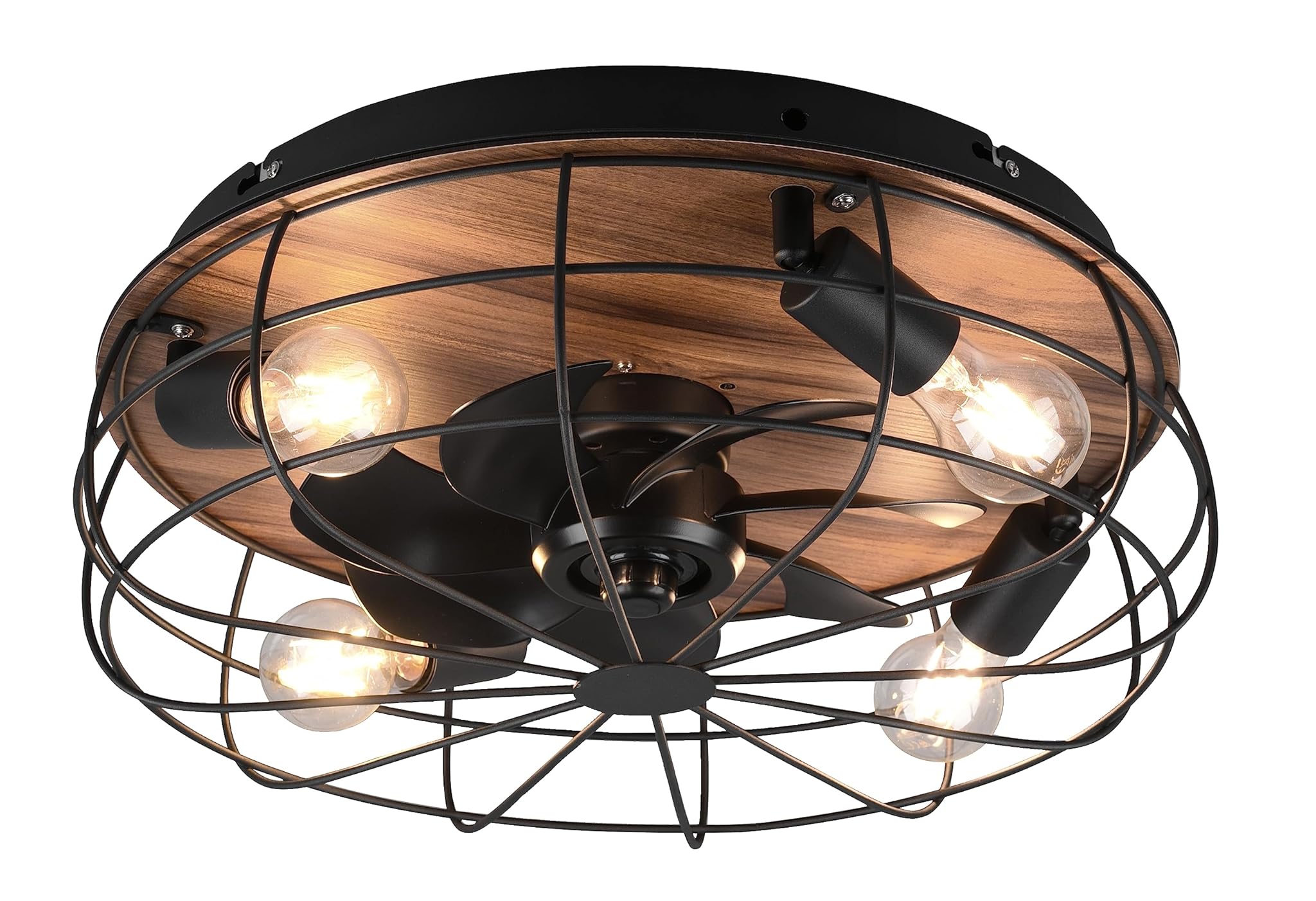 Reality Ventilatore Trondheim 4xE27, Bianco