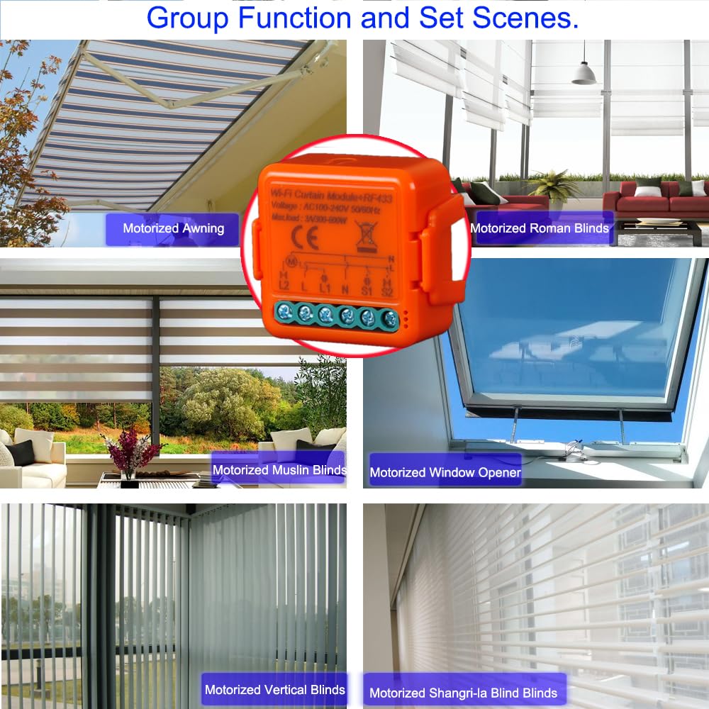Interruttore Tapparelle RF con Telecomando - immagine 2