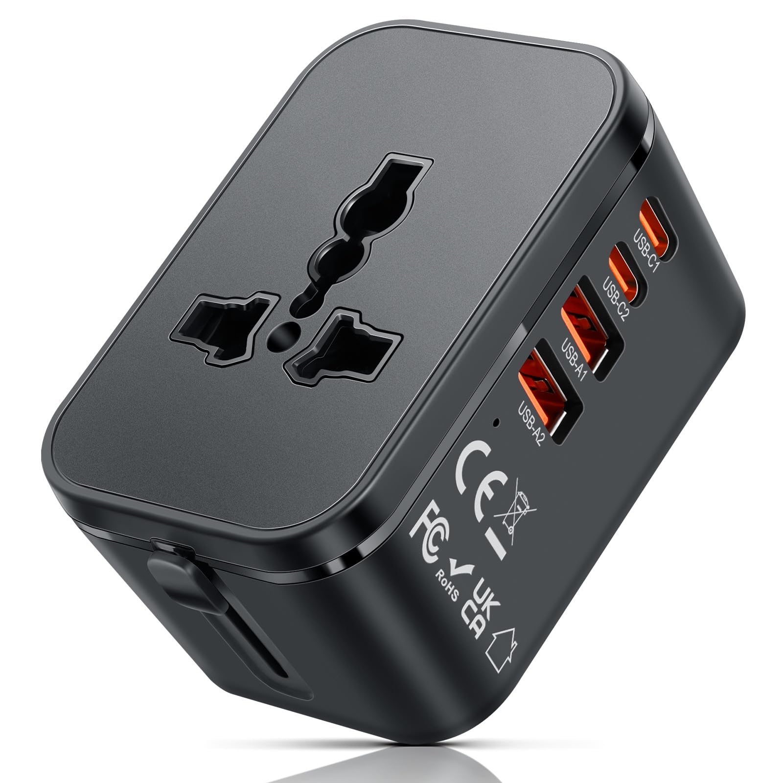 Romon Adattatore Universale da Viaggio GaN20W