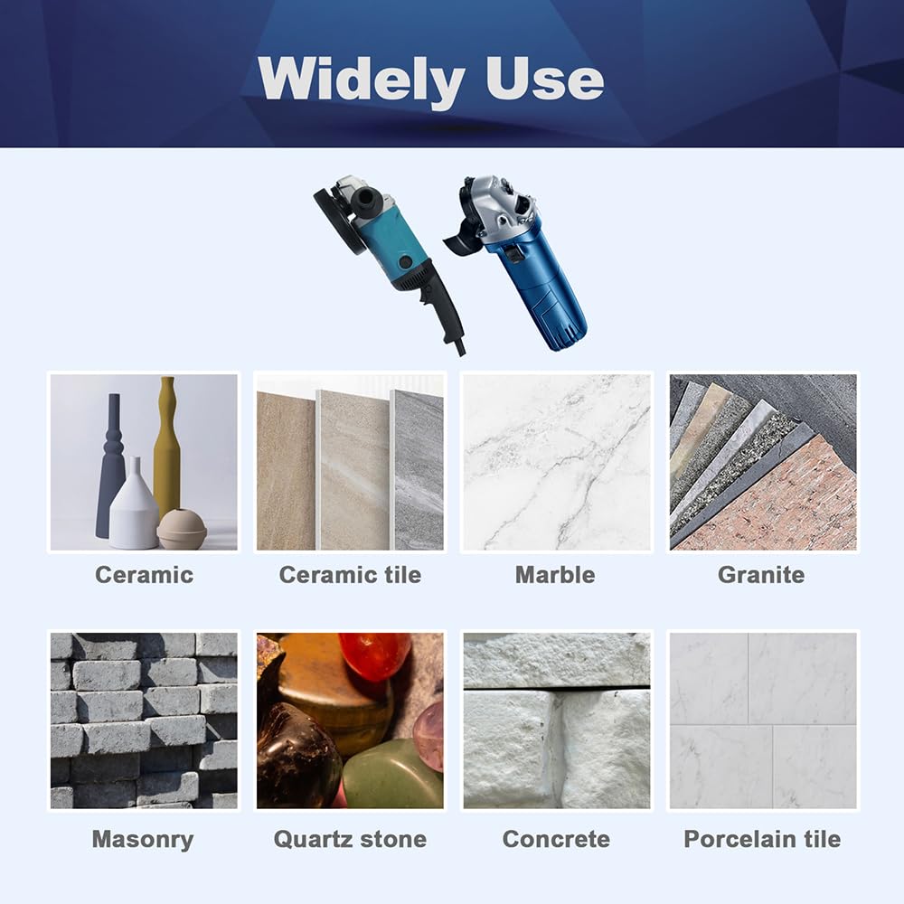 BRSCHNITT Punte Diamantate Gres Porcellanato 25/35/50/68mm - immagine 4