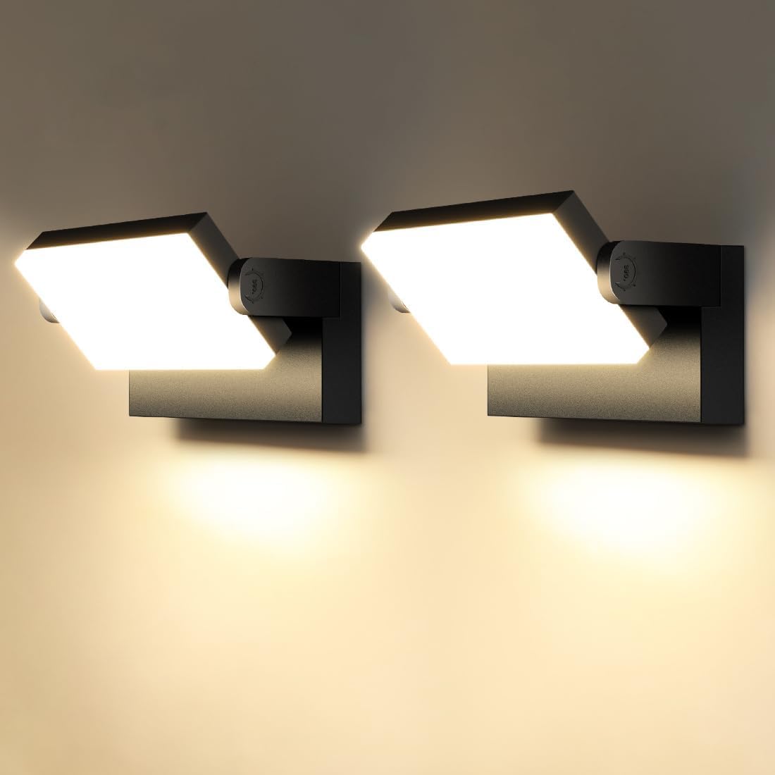 Kingwei Applique da Parete LED Esterno/Interno 40W 2 Pezzi - immagine 1