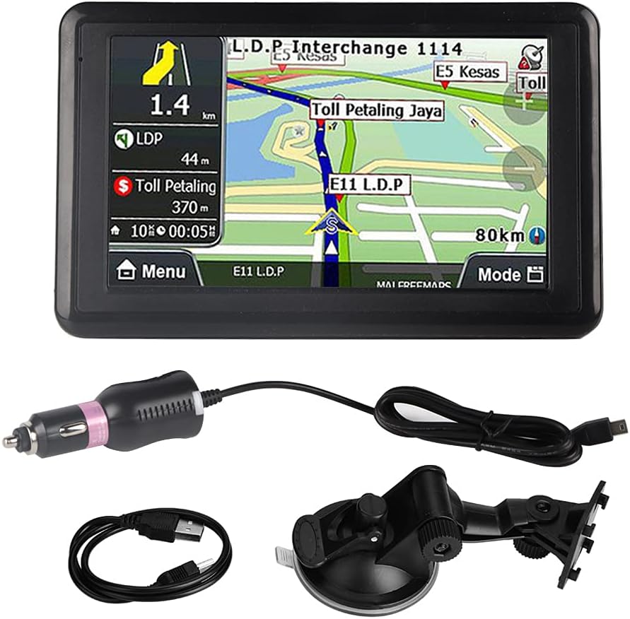 Navigatore Auto GPS Universale 5 Pollici Touch Screen - immagine 1