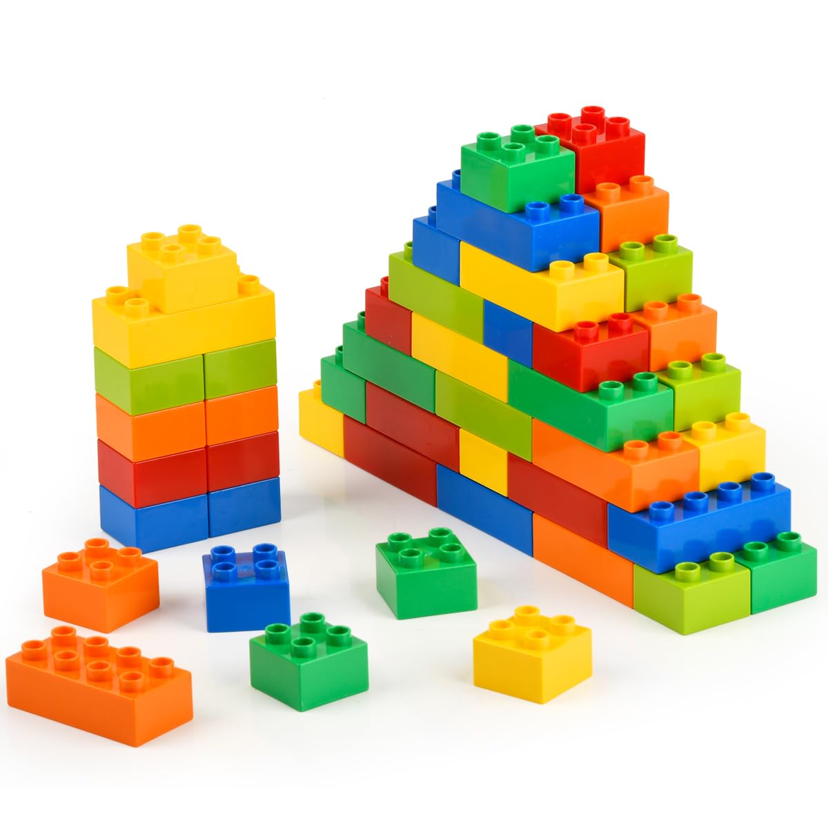 OctBird 60Pzs Mattoncini da Costruzioni Grandi