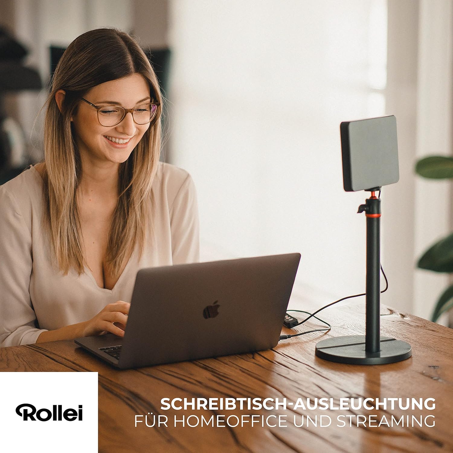 Rollei Lumis Key-Light - Luce LED Video con Treppiede - immagine 2