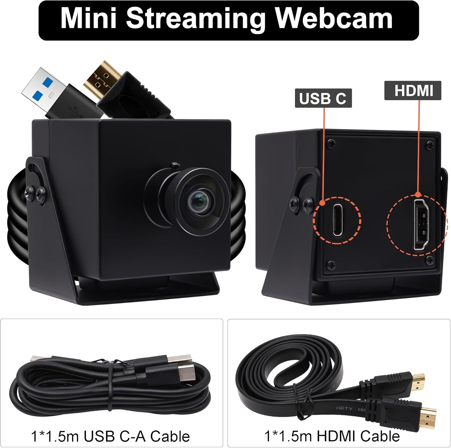 Svpro Telecamera HDMI 4K USB3.0 Webcam 60FPS - immagine 6