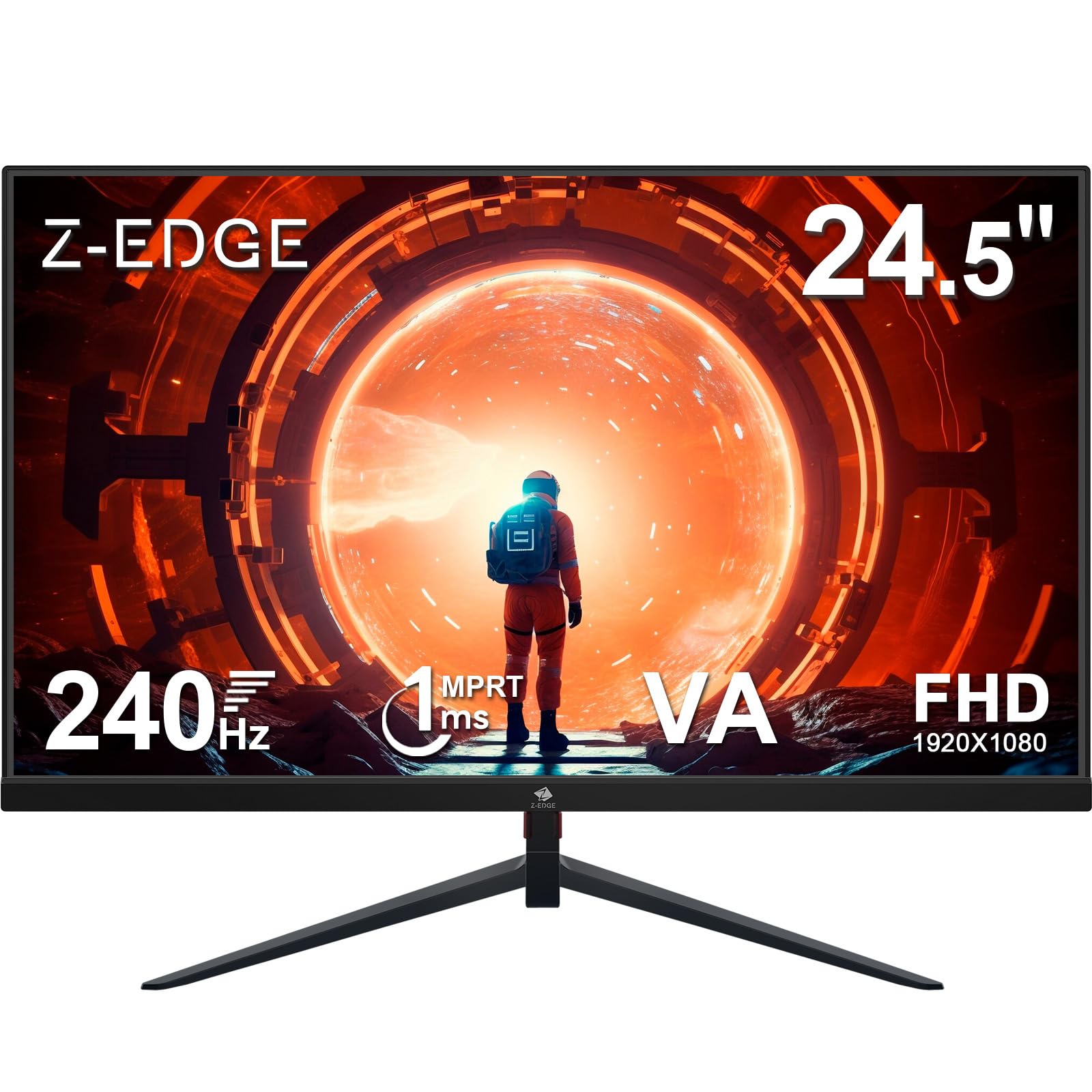 Z-Edge Monitor PC Gamer 25 Pollici 240Hz 1ms FHD
