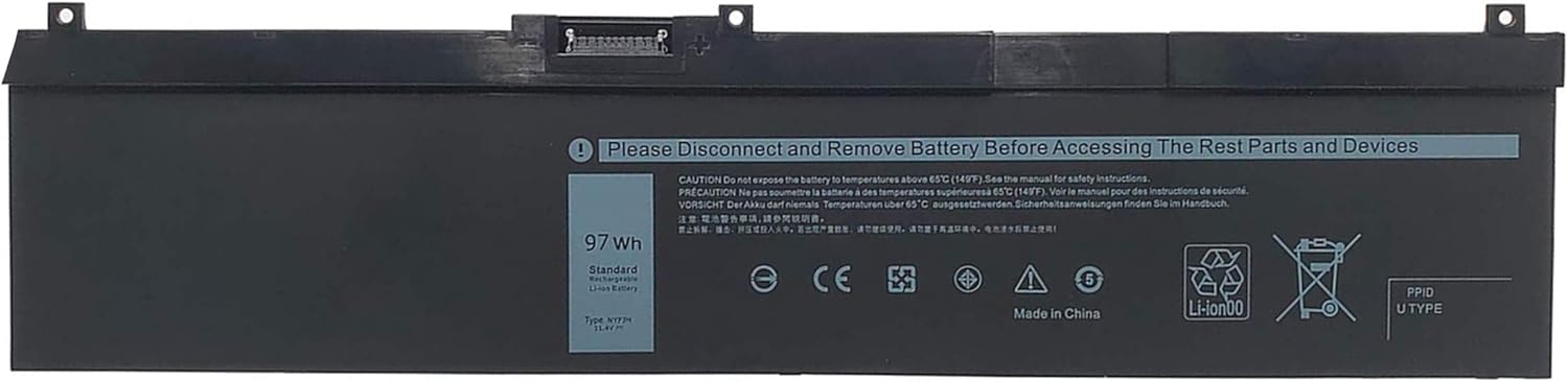 Askc NYFJH Batteria Laptop per Dell Precision 7530 - immagine 1