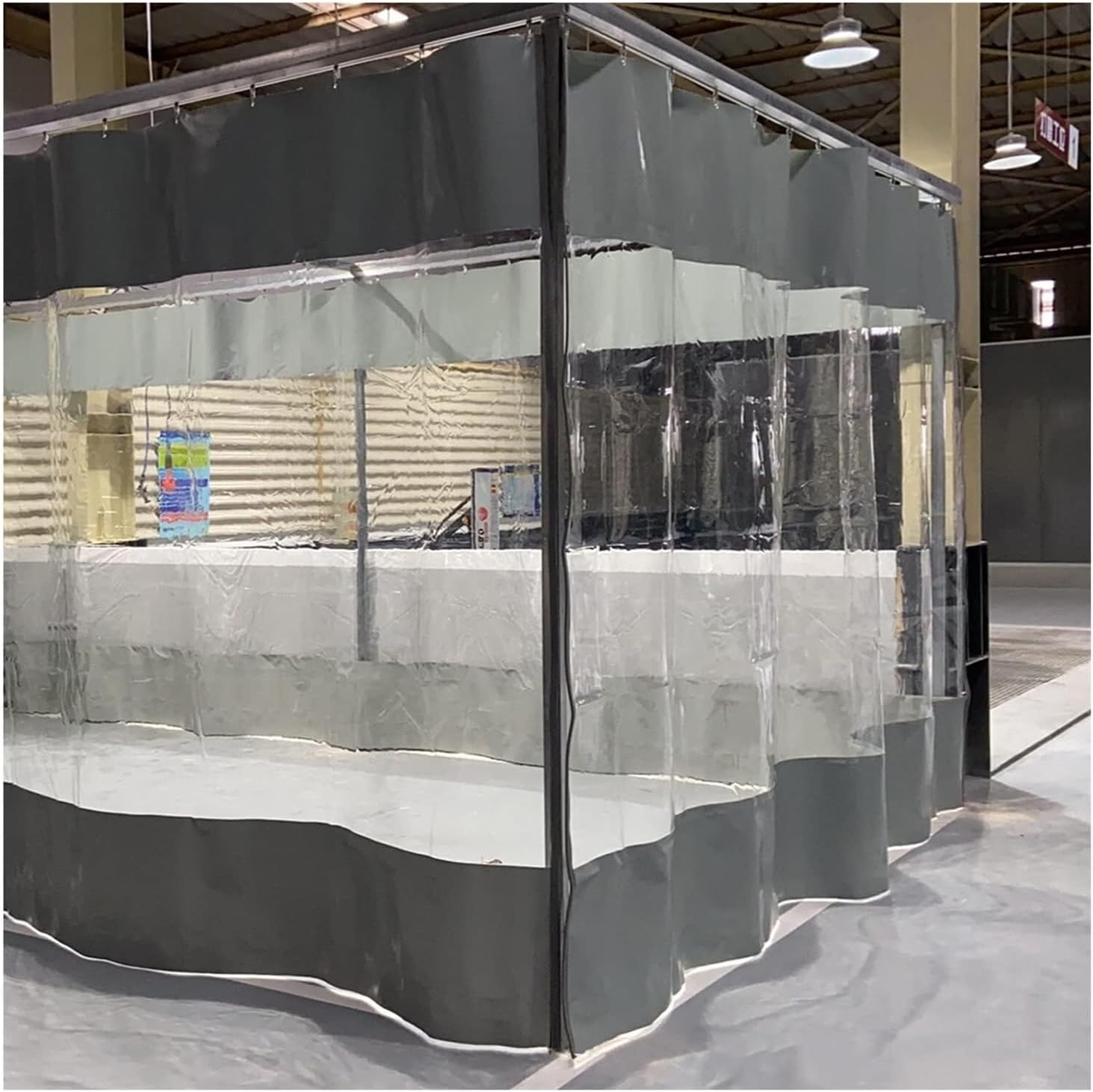 Clxrzm Pareti Laterali con Finestra in PVC per Esterni - immagine 1