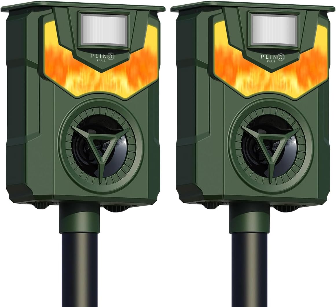 Plino Ultrasuoni per Gatti - Repellente con Luce LED (2 Unità)