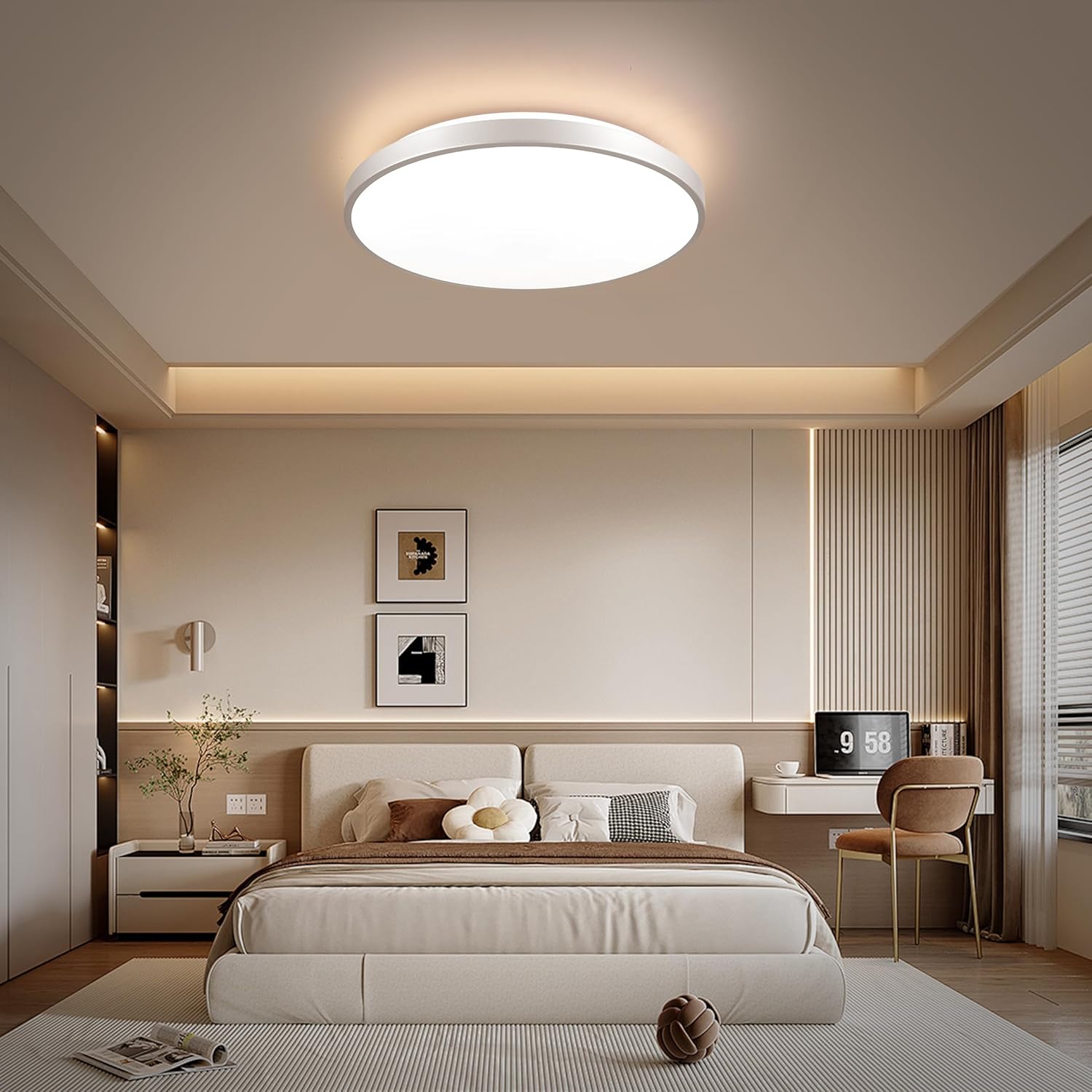 Horevo Lampada da Soffitto LED Bluetooth 40cm - immagine 6