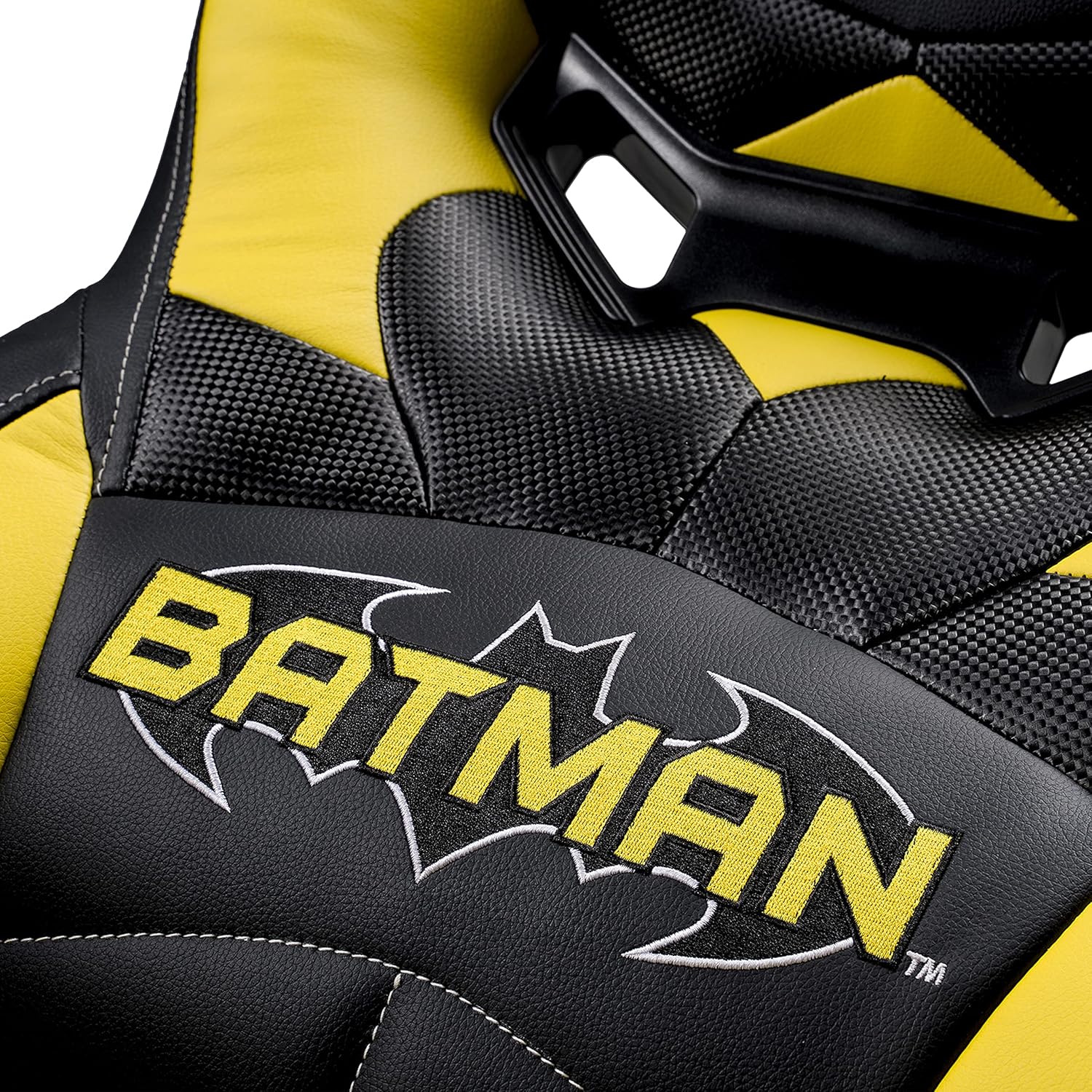 Batman - Sedia da Gaming Junior Ergonomica, Nero e Giallo - immagine 5