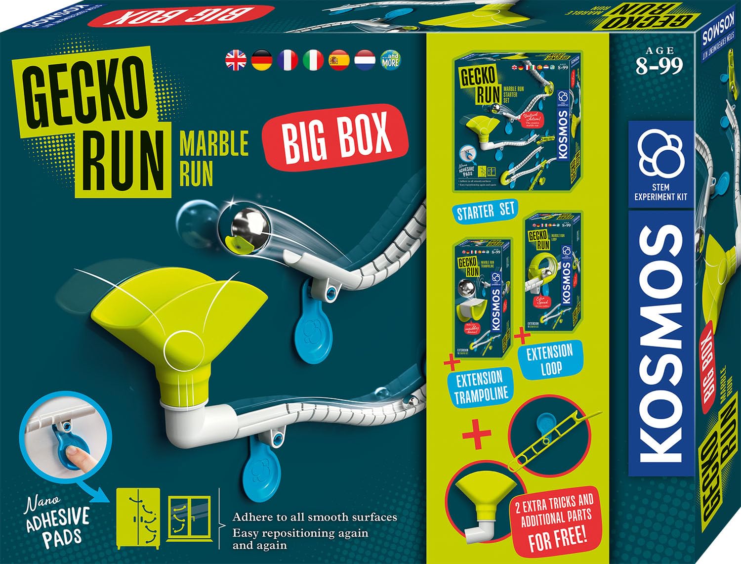 Kosmos 617318 Gecko Run Marble Run Big Box