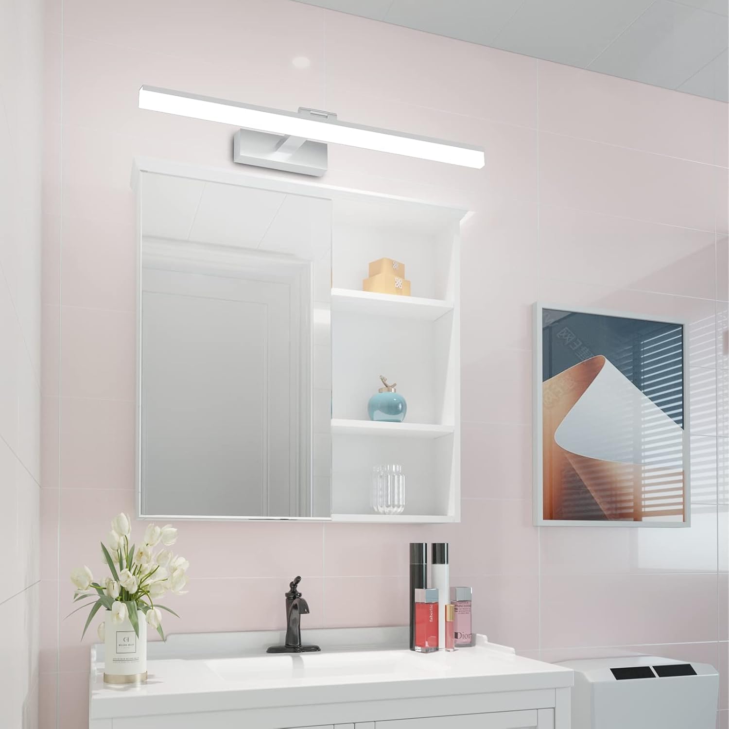 Klighten Lampada da Specchio 60CM 910LM 18W - immagine 6