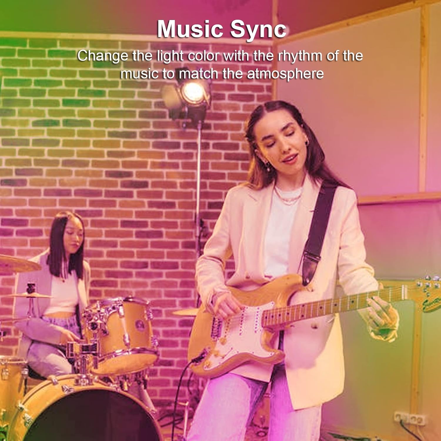 Antela Lampadina Alexa GU10 4,5W Multicolore 4PCS - immagine 7