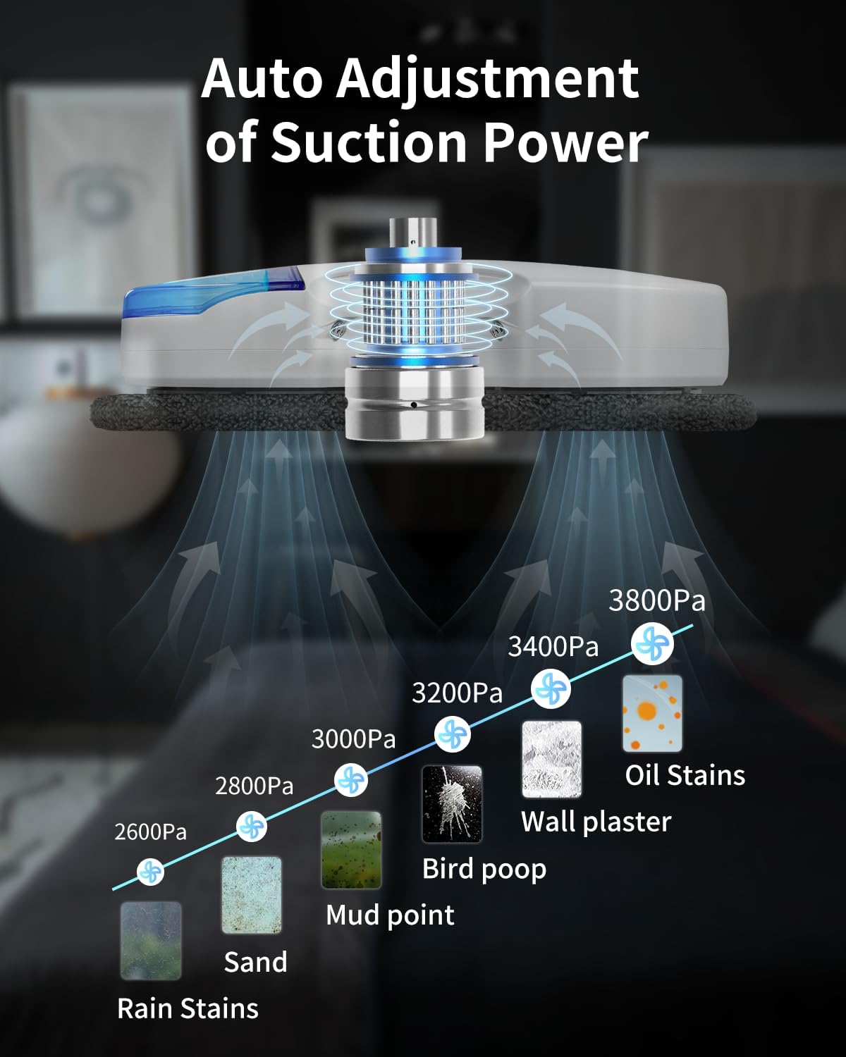 Fmart T10 Robot Lavavetri Elettrico con Spruzzo Automatico - immagine 5
