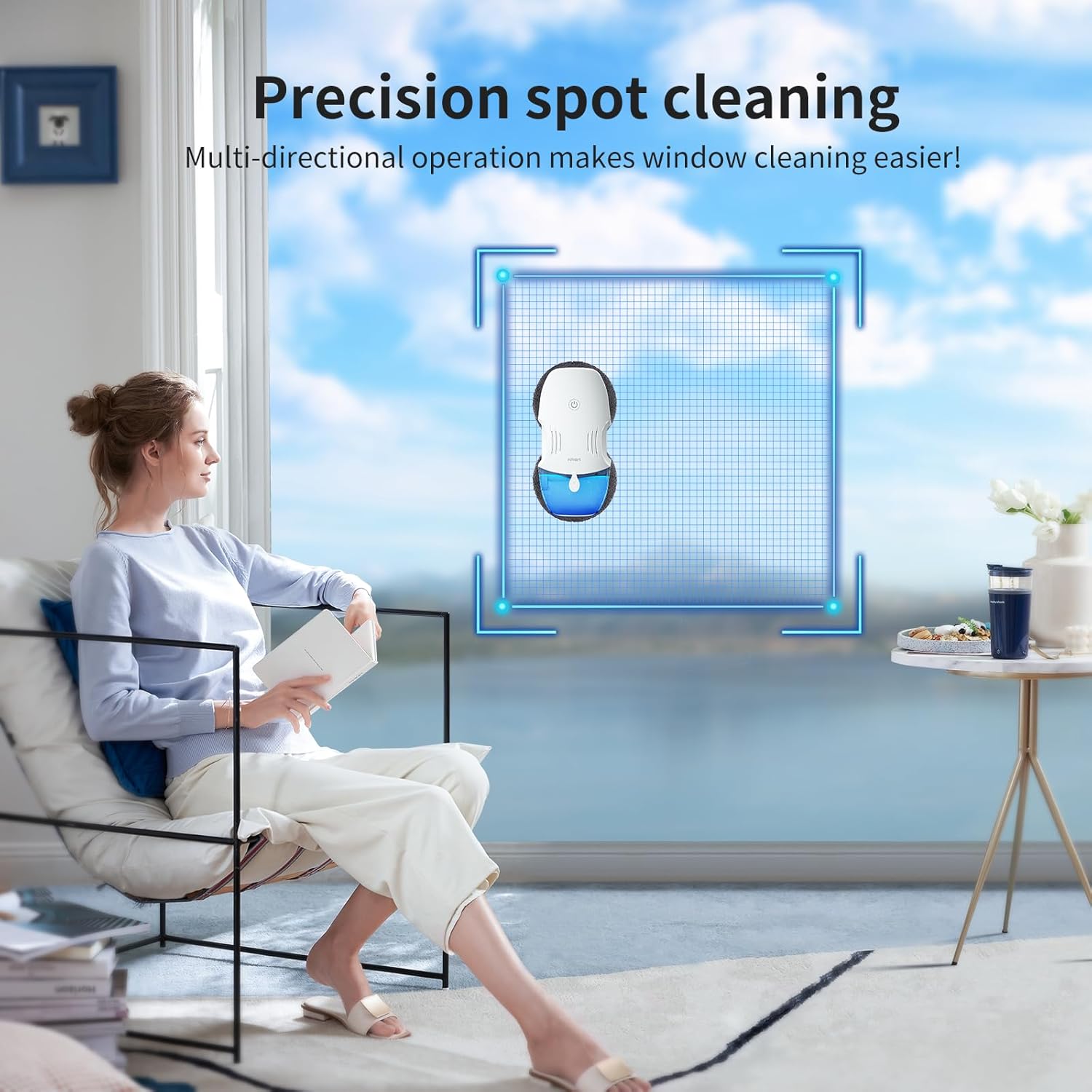 Fmart T10 Robot Lavavetri Elettrico con Spruzzo Automatico - immagine 8