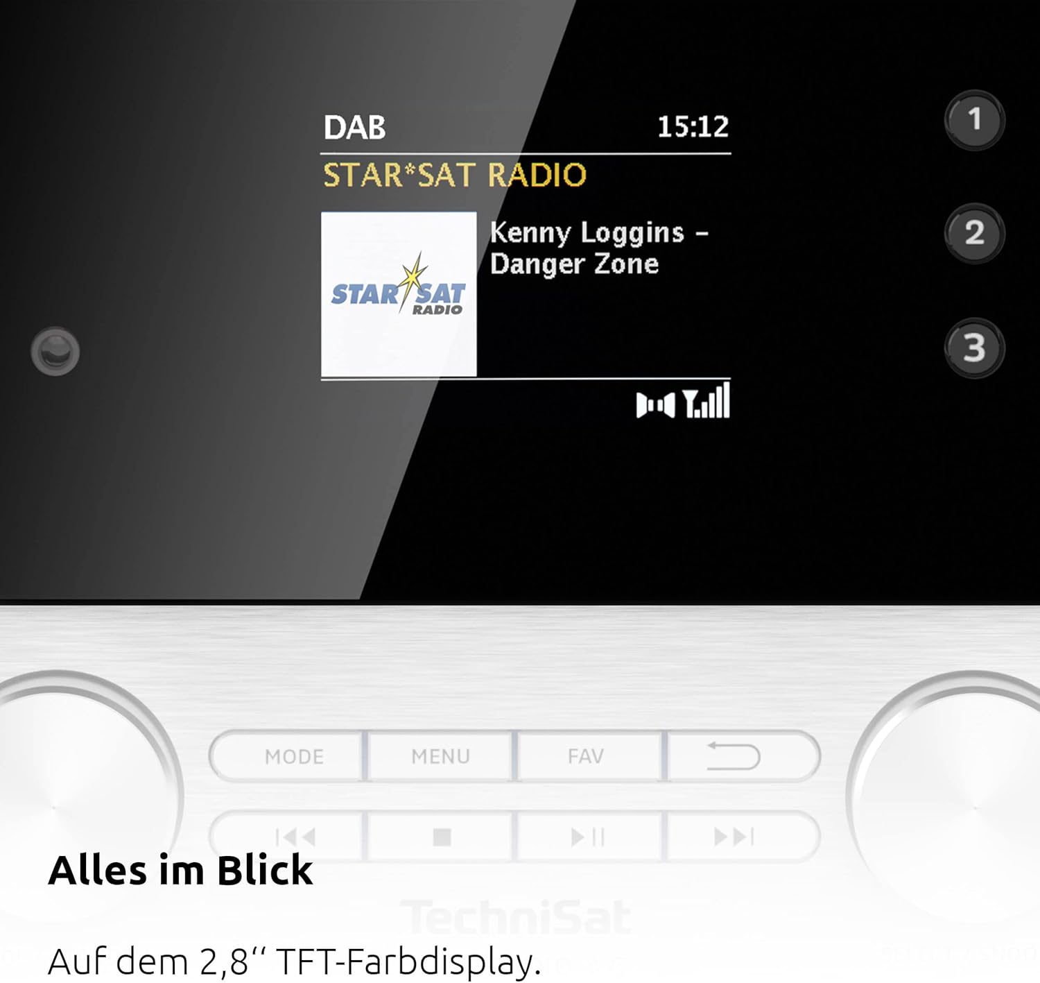 Technisat DIGITRADIO 4 C - Radio digitale stereo DAB+, Nero - immagine 6