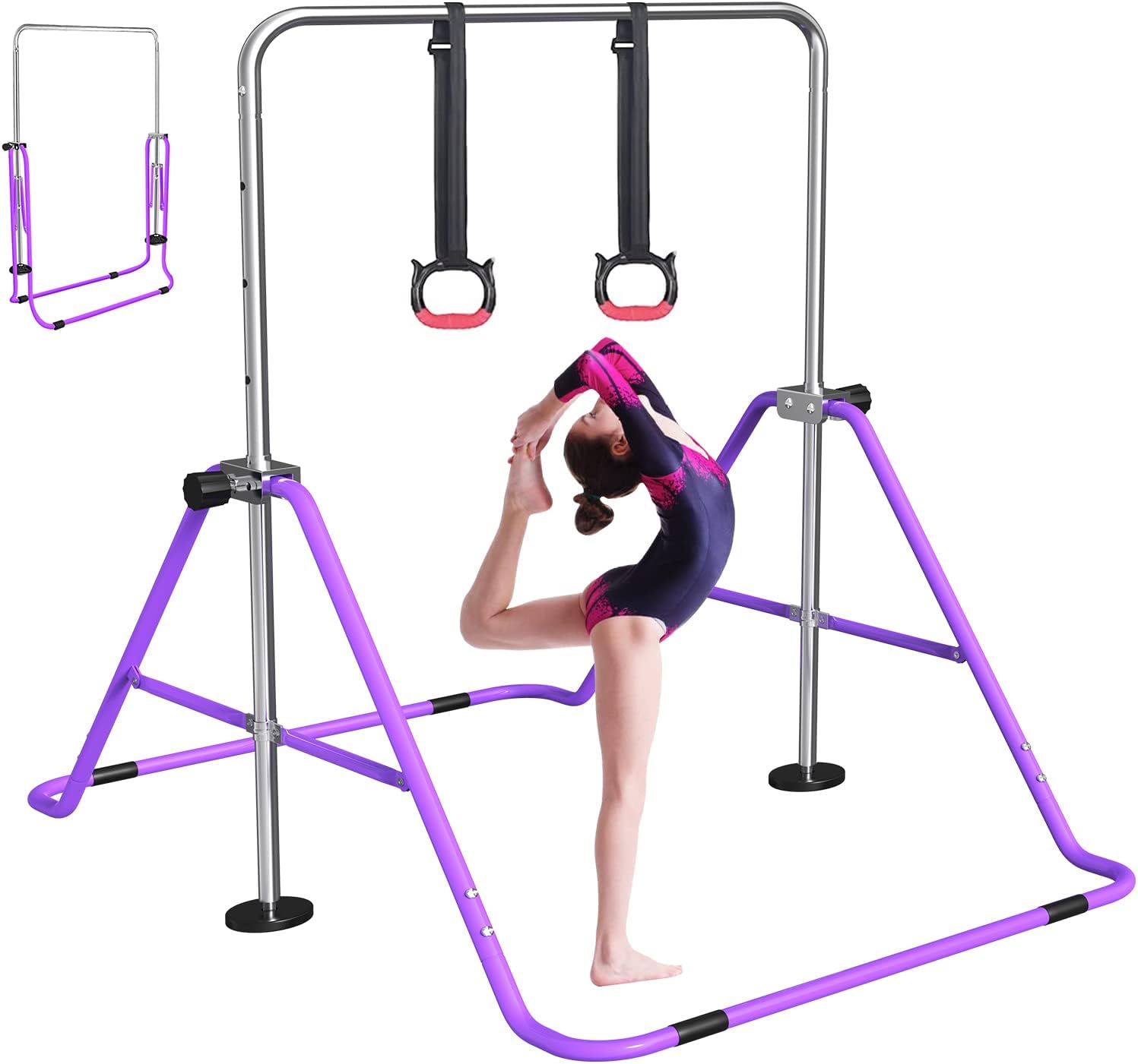 FBSPORT Barra da Ginnastica Pieghevole per Bambini - immagine 1