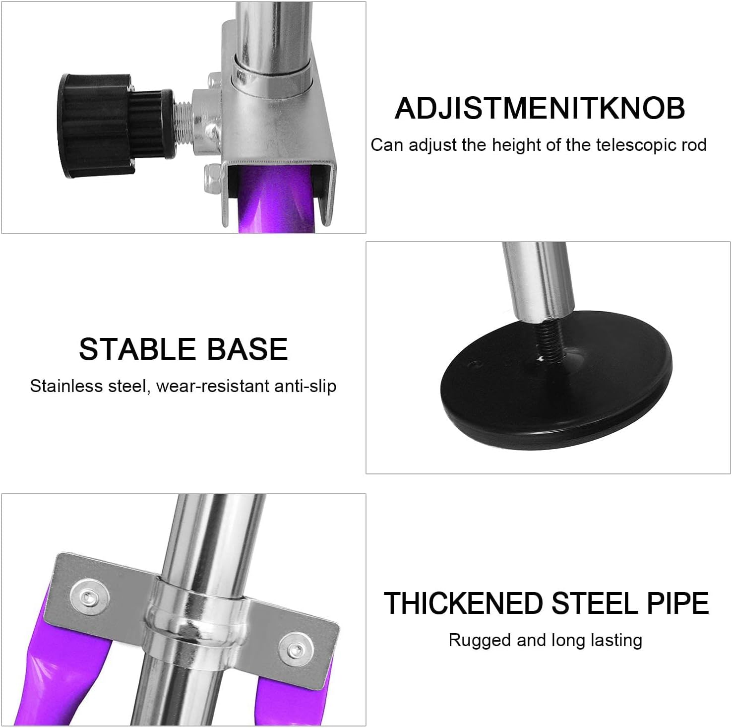 FBSPORT Barra da Ginnastica Pieghevole per Bambini - immagine 4