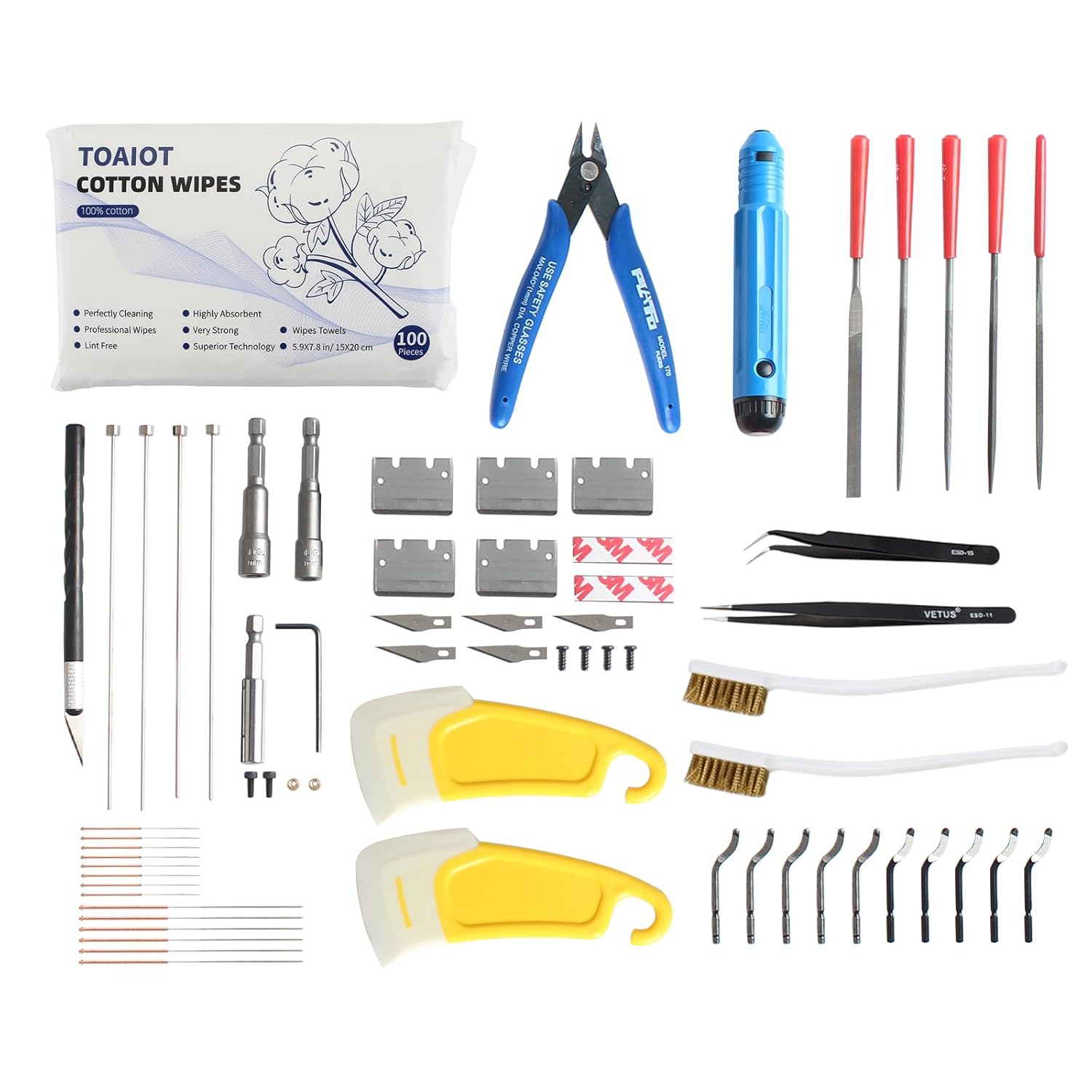 BCZAMD Kit Strumenti per Stampante 3D 36 Pezzi - immagine 1