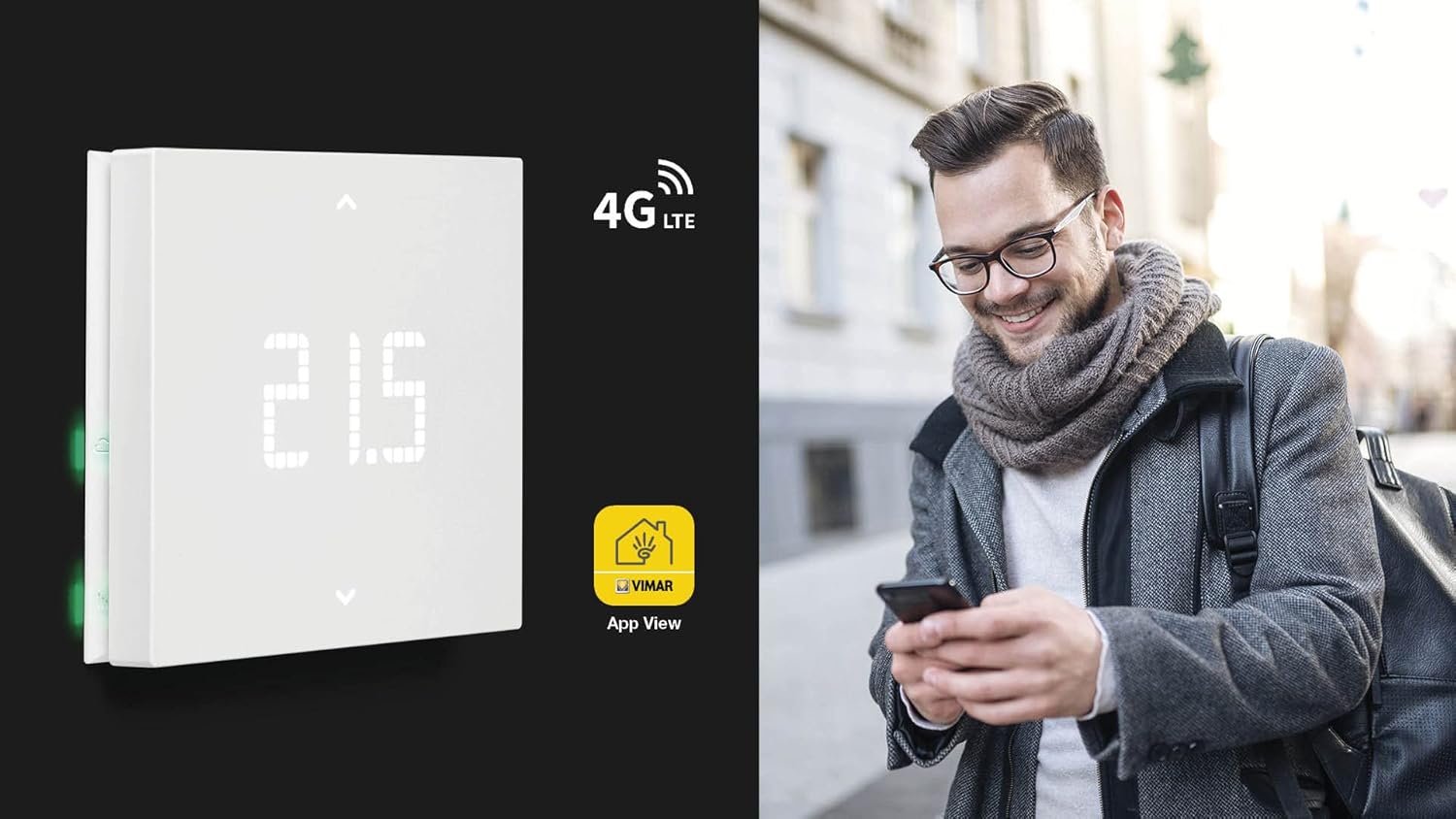 Vimar 02913 Termostato 4G LTE da Parete - immagine 3