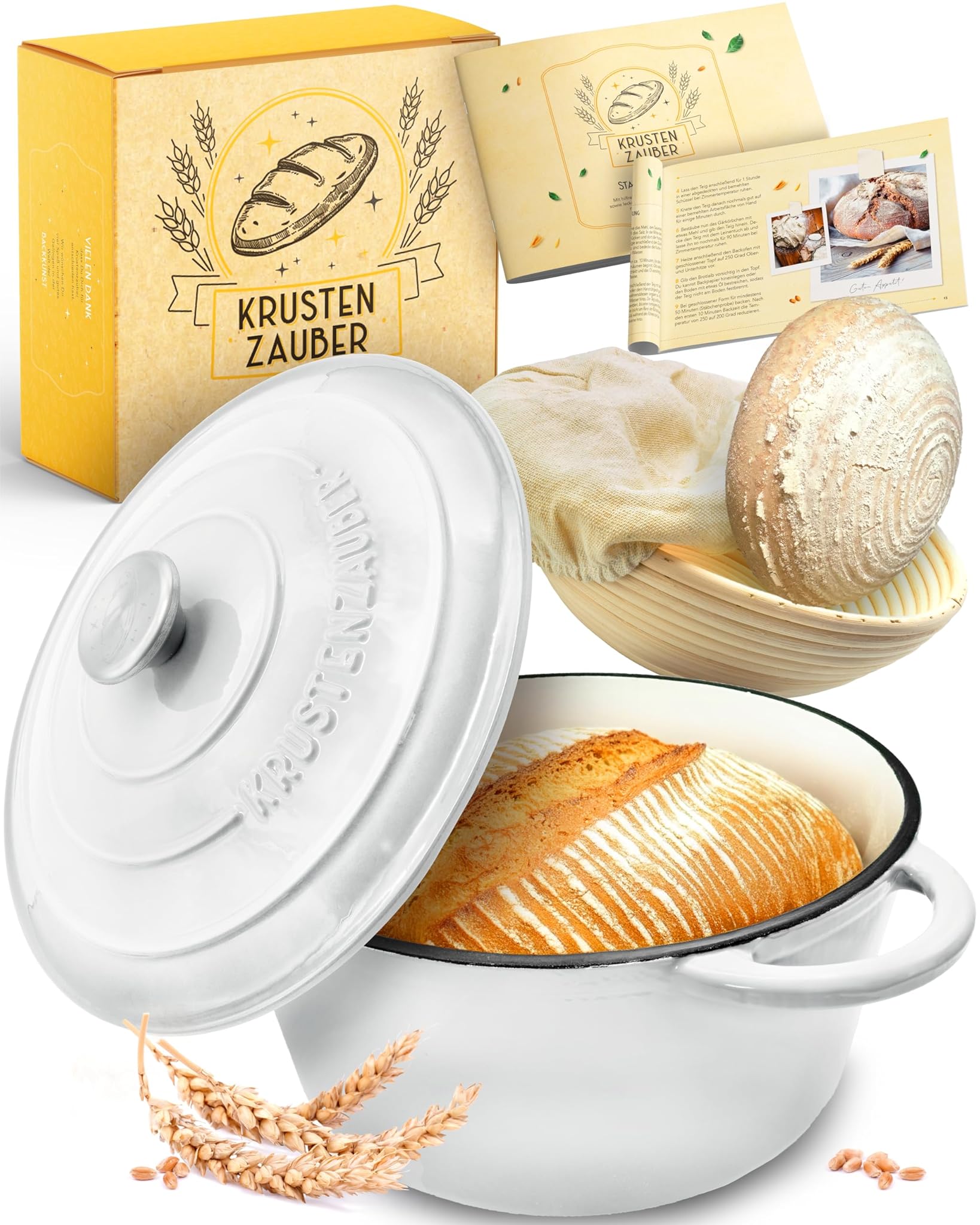 Krustenzauber Pentola in Ghisa Smaltata 26cm