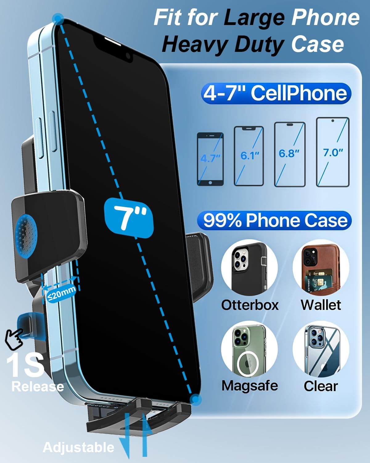 Woleyi Supporto Telefono Auto CD Slot - immagine 6