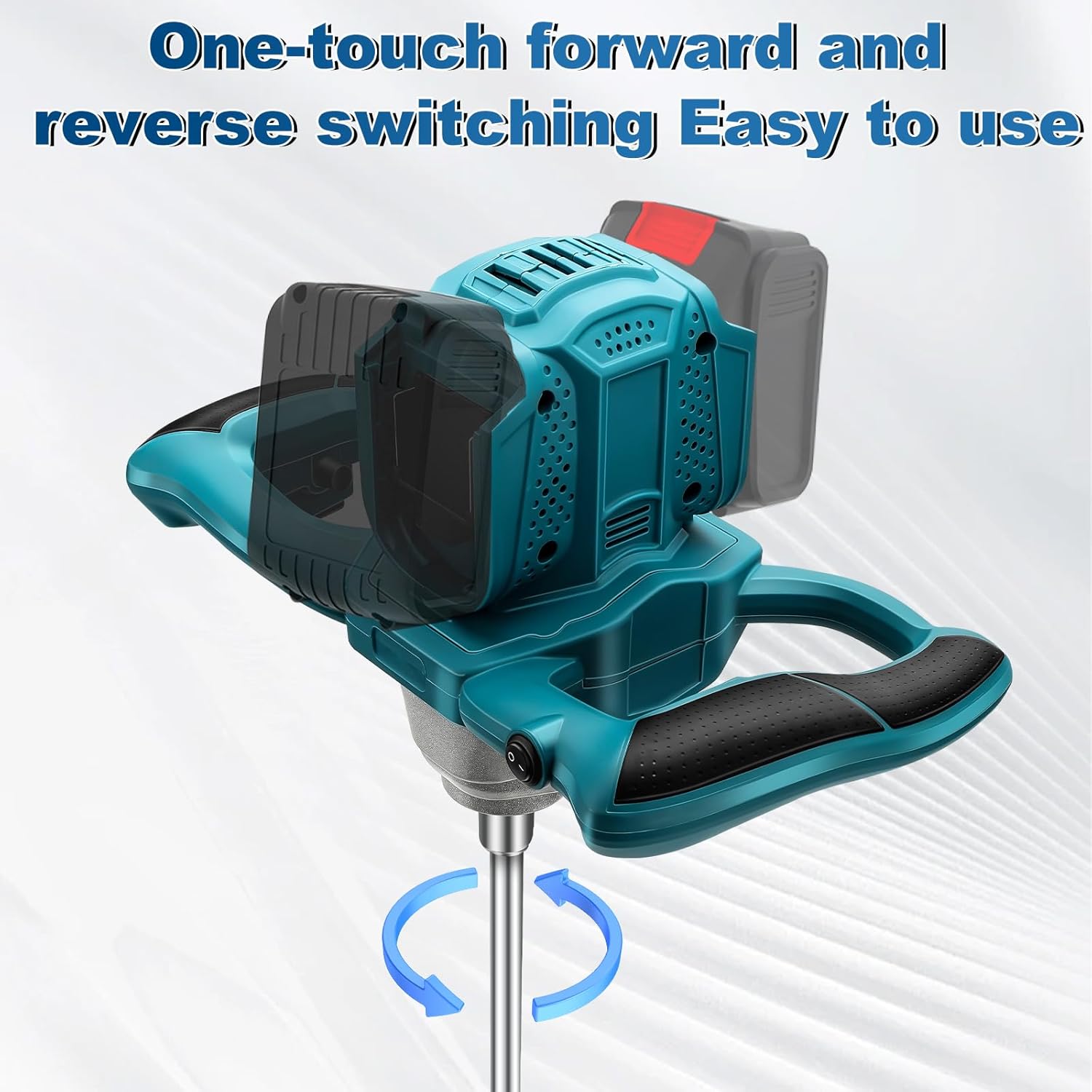 Agitatore a Batteria per Vernice e Calcestruzzo - immagine 6