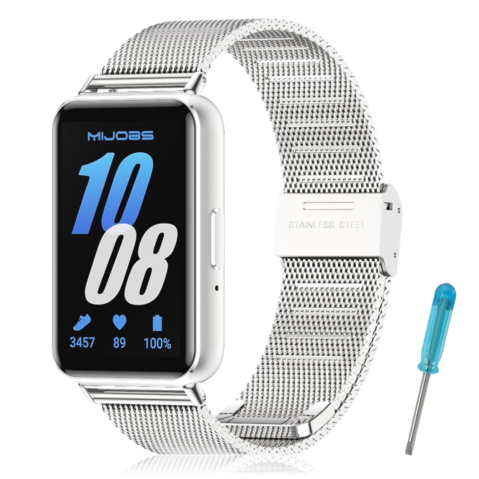 Cinturino per Samsung Galaxy Fit 3 in Acciaio Inossidabile