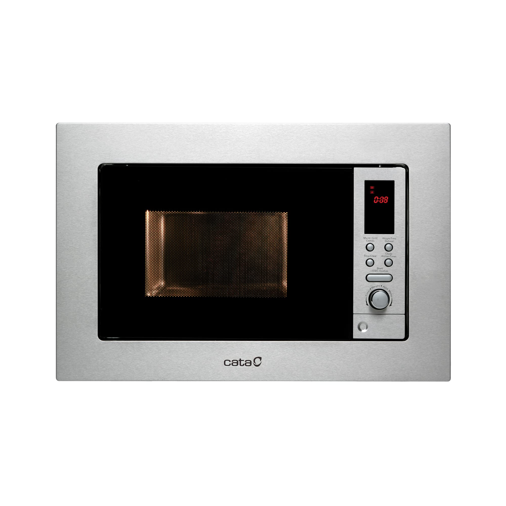 Cata MC 20 D ENC Microonde da Incasso 20L, Inox