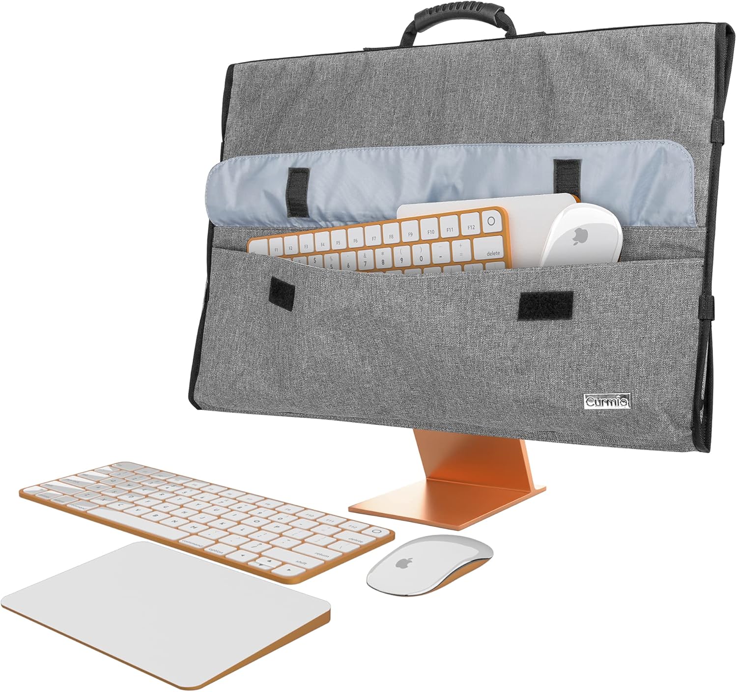 Curmio Borsa da Viaggio per Apple iMac 24", Grigio - immagine 3