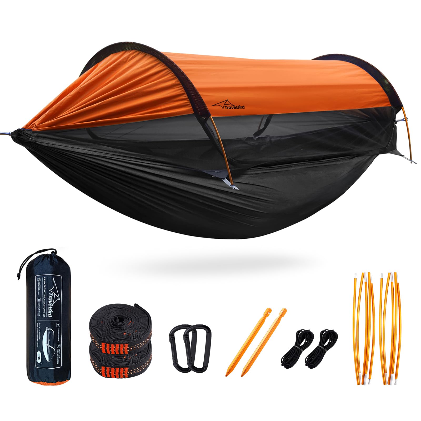 Travel Bird Amaca da Campeggio con Zanzariera e Parasole
