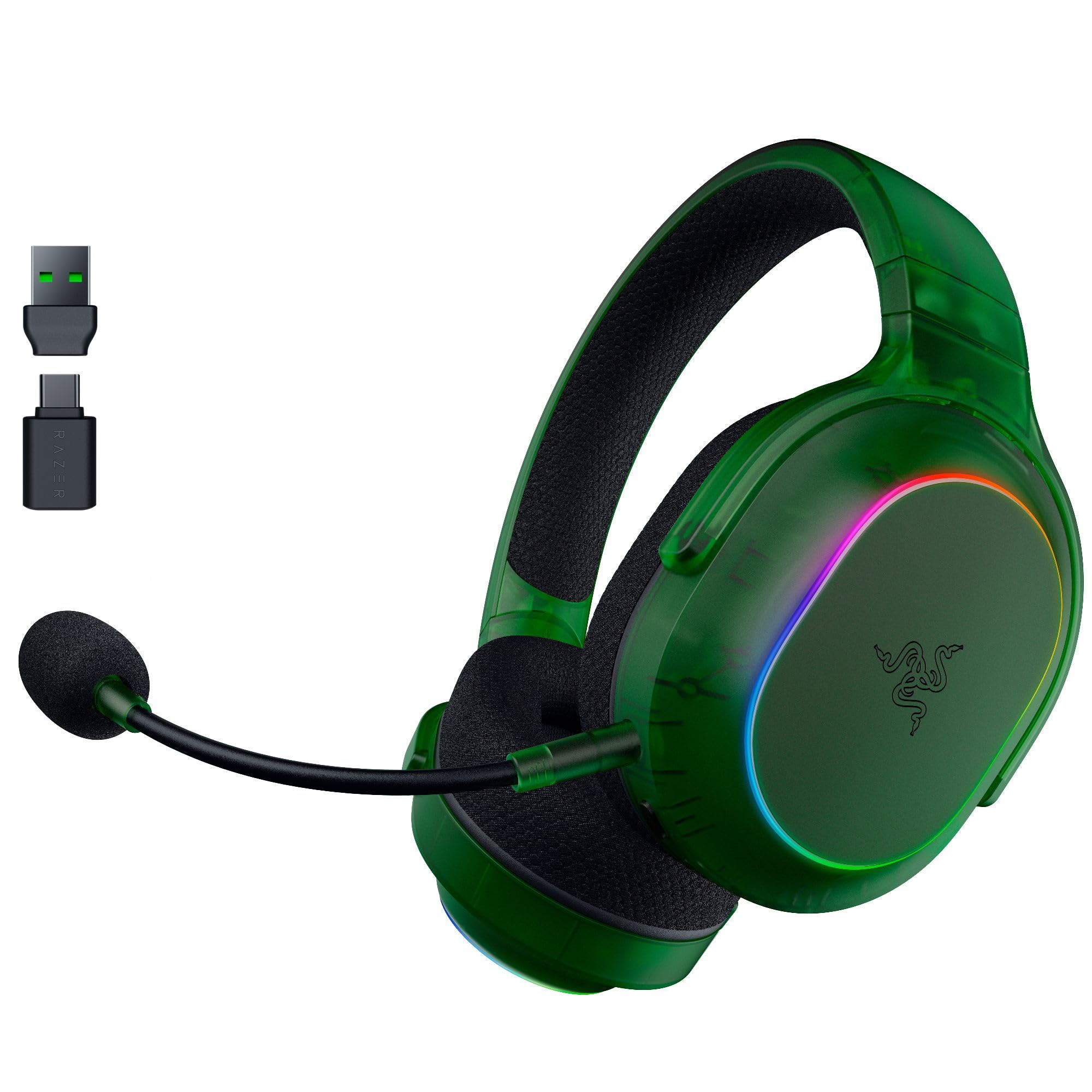 Razer Barracuda X Phantom Green - Cuffie Gaming Wireless