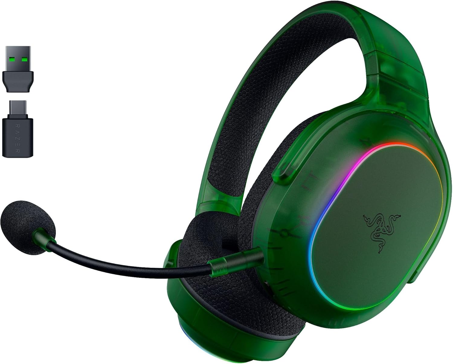 Razer Barracuda X Phantom Green - Cuffie Gaming Wireless - immagine 1