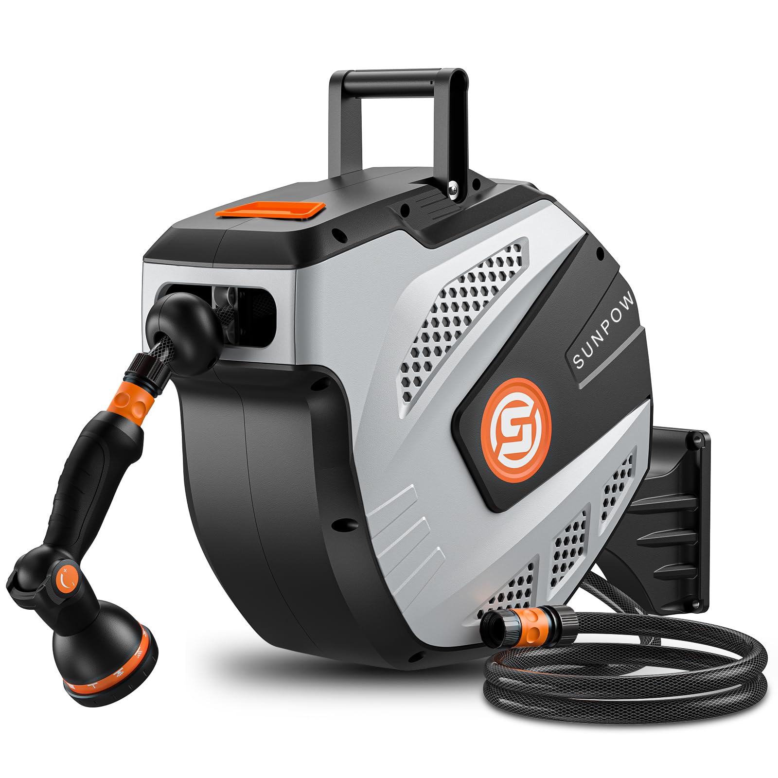 Sunpow Avvolgitubo da Giardino Retrattile 35m